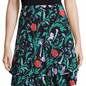 Kate Spade Jardin Double-layer Skirt